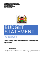 BUDGET STATEMENT FOR FY 2019_2020.pdf